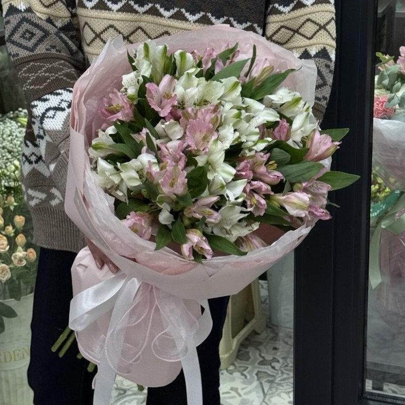 Букет из альстромерий "Арабеска"