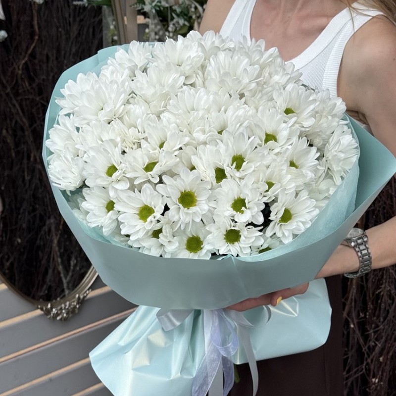 Букет из хризантем "Добрый"