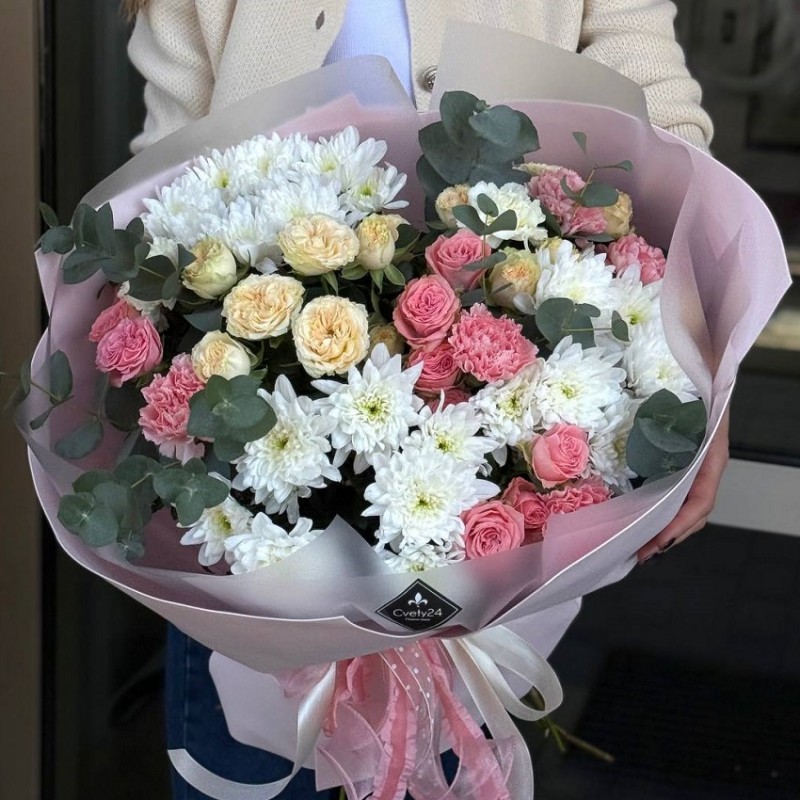 Сборный букет "Суфле" Сборный букет "Суфле"