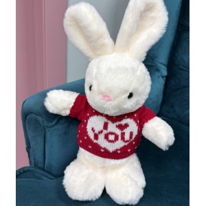 Плюшевый заяц Пушистик 