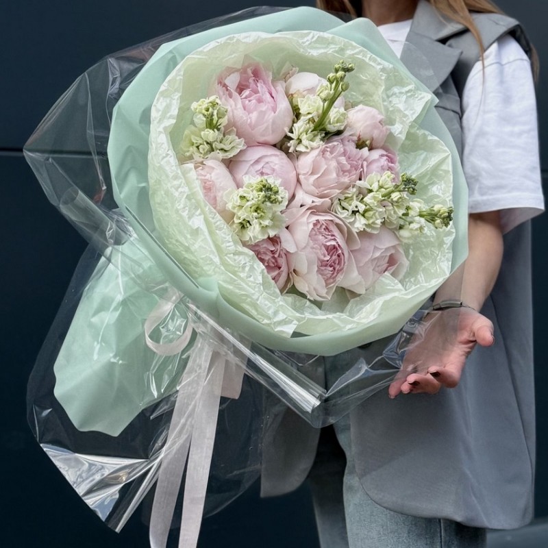 Букет из пионов "Сила любви" Букет из пионов "Сила любви"